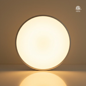 LED FLUSH MOUNT 14" 22W 1600LMN - 5CCT (2700/3000/3500/4000/5000K) - DIMMABLE