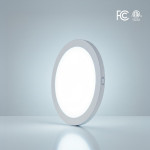 PLAFONNIER LED ENCASTRÉ 7" - 12W - 960LM - 3CCT (3K - 4K - 5K) SÉLECTIONNABLE - GARNITURE BLANCHE