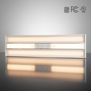 LUMINAIRE LED LINÉAIRE HIGH BAY 2 PIEDS - SÉLECTION 3CCT (3500K - 4000K - 5000K) ET PUISSANCE (90W - 120W - 165W)