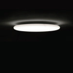 10" LED FLUSH MOUNT FIXTURE WITH AMBIENT BACKLIGHT.  3CCT - 15W - 1200LMN