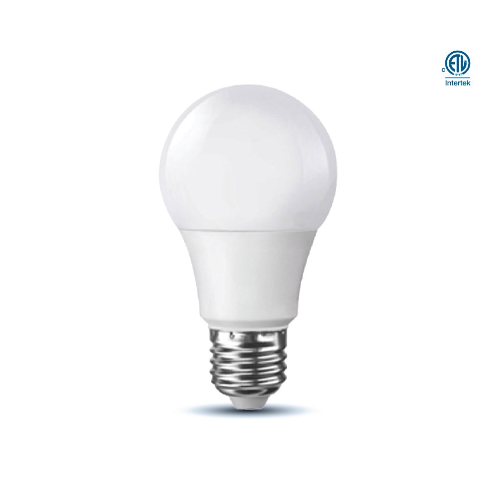 A19 DIMMABLE LED BULB 9W - 800LMN - 5000K - 120V - 220deg BEAM ANGLE