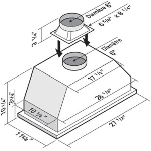AF24128 - Filtre de rechange en aluminium - Aluminum