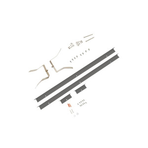 AL ARCHITECTURAL LINEAR - STRIP LIGHTS - ACCESSORIES - RECESSED KIT - AL-R-KIT-BK