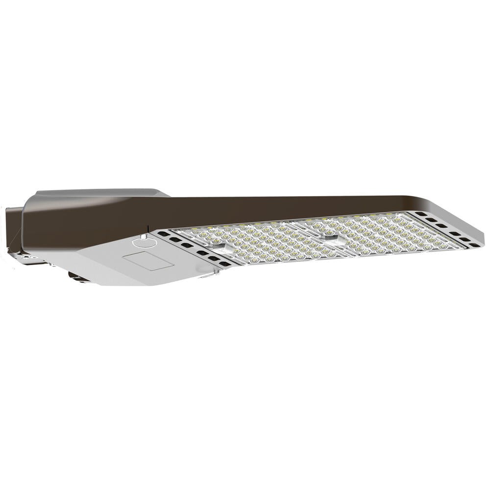 Area light type 3M 240W 277-480V 57K bronze clear lens twist lock photo.