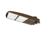 AREA LIGHT V3 500-450-400W 120-347V 57K BRONZE CLEAR TYPE3M MOTION BASE TWIST LOCK PHOTO DLC PREMIUM - DLC