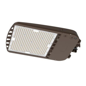 AREA LIGHT 300-240-200W 120-347V 30-40-50K BRONZE CLEAR TYPE3M MOTION BASE PHOTOCELL BASE DLC PREMIUM - DLC