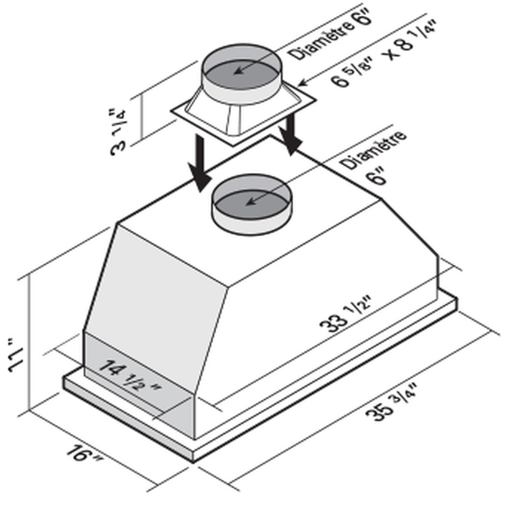 BF24036 - Filtre de rechange en chicane - Stainless