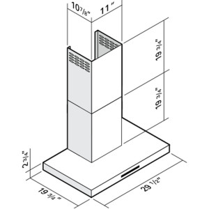 BF24930 - Filtre de remplacement en chicane - Stainless