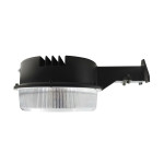 (Vente finale) Barn light 40W 100-277V 50K black clear 120 deg. int. photo.