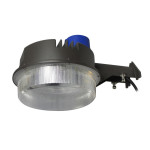 Barn light 70W 100-277V 50K black clear 120 deg. twist lock photo.