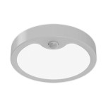CHL5R-MS-30K - Rond - 8W - 500 Lumens - 120V - 5 Diam. X 1 1/4 H.  Détecteur de mouvement - White