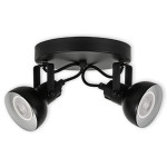 LUMINAIRE DE PLAFOND LED POUR AMPOULES GU10 - SÉRIE 215 - 2 LUMIÈRES