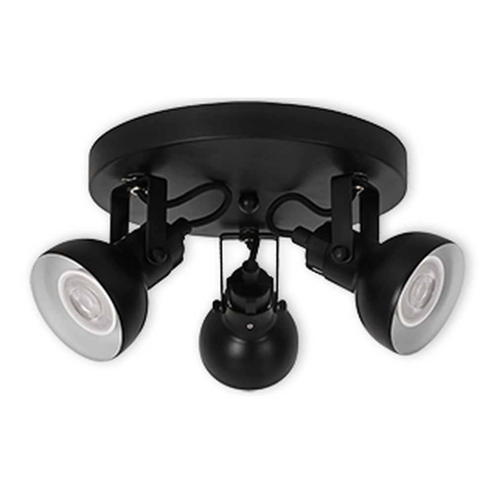LED CEILING LIGHT FOR GU10 BULBS - SERIES 215 - 3 LIGHTS - WHITE