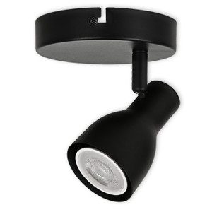 LED CEILING LIGHT FOR GU10 BULBS - SERIES 304 - 1 LIGHT - WHITE