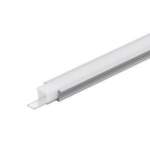 ETANCHE ALUMINUM PROFILE 1217A AVEC 6PCS DE PLASTIC ET ETANCHE SILICON END CAP - AVEC BLANC IP65 PC