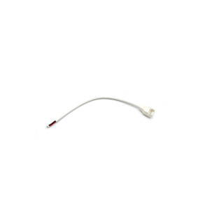 ACCESSORY WATERPROOF CSP STRIP LIGHT 8MM PCB WIDTH WIRE TO PCB CONNECTOR WITH WIRE IP67 (RED:+/BLACK:-) 2PIN