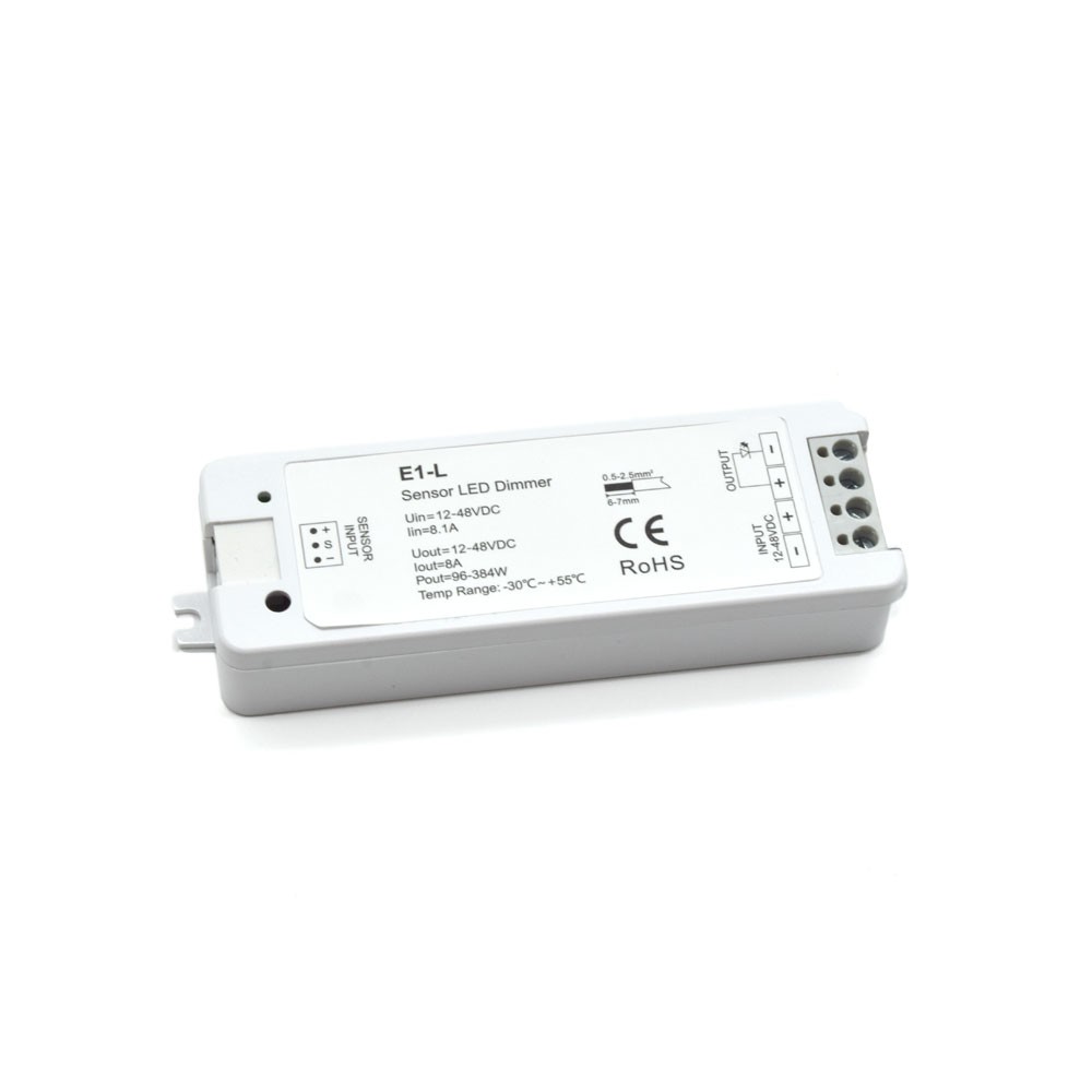 Sensor controller -input voltage 12V-48V DC - output 12-48V DC -8A Max 96-384W - 97*33*18mm