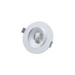 3.5 INCHES ROUND BAFFLE LIGHT - 9WATT - 770LM - PF>0.9 - FT4 WIRE - 3CCT (3K - 4K - 5K) - CRI>90 - 38 DEGREE - TRIAC