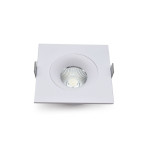 4 INCHES SQUARE BAFFLE LIGHT - 12WATT - 1000LM - PF>0.9 - FT4 WIRE - 5CCT (2.7K - 3K - 3.5K - 4K - 5K) - CRI>90 - 38