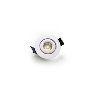 MINI LED SPOTLIGHT 2.5W  - 14V DC - 175 LM - IP20 - CR>80 - DIMMABLE - 4000K  - 10° - ARGENT (CUT OUT 44MM)