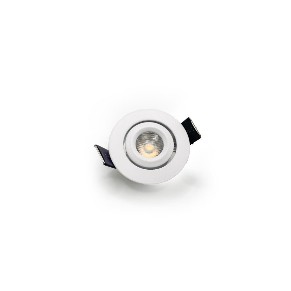 MINI LED SPOTLIGHT 2.5W  - 14V DC - 175 LM - IP20 - CR>80 - DIMMABLE - 4000K  - 10° - ARGENT (CUT OUT 44MM)