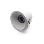 ANTI GLARE ENCASTRE SIMPLE TETE LUMINAIRE ENCASTRE 120VAC 15W 1050LM BEAM ANGLE 36° 4000K PF>0.9 CRI>90 DAMP LOCATION