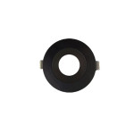 3.5 INCH ROUND FRAME WITH TRIM FOR DL3 SERIES - BLACK
