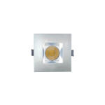 3 INCH SQUARE FRAME WITH TRIM FOR DL3 SERIES - WHITE