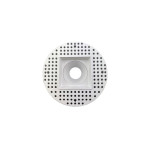 3 INCH SQUARE FRAME TRIMLESS FOR DL3 SERIES - WHITE