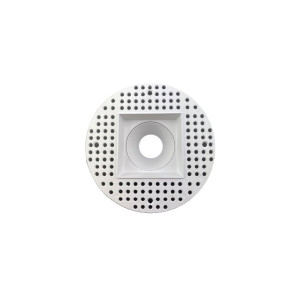 3 INCH SQUARE FRAME TRIMLESS FOR DL3 SERIES - WHITE