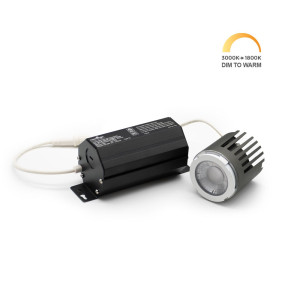 3 INCH MODULAR LED DOWNLIGHT - 9WATT - DIM TO WARM  - BEAM ANGEL 40 DEGREE - CRI>90 - 800 LUMEN - CUT OUT 2.95