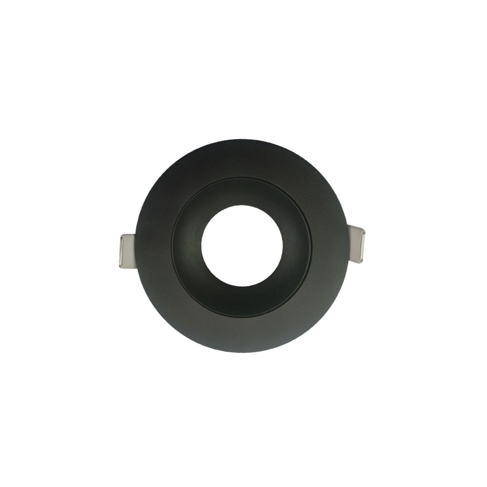 3-inch tiltable round frame with trim for DL3 series - White