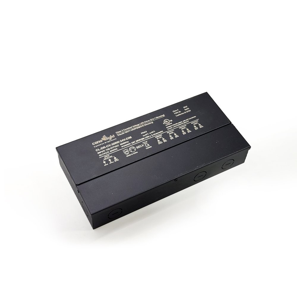 CLASS2 CONSTANT VOLTAGE 5 IN 1 DIMMABLE LED DRIVER 297.36W (99.12W X 3 CHANNELS)INPUT: 120-277VAC 50/60HZ