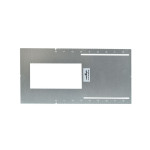 PLAQUE D'INSTALLATION PLATE POUR CL-DL6-D18-5CCT 165X335MM - DÉCOUPE: 154X75MM