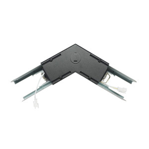 120-DEGREE CONNECTOR FOR LL1 LINEAR LIGHTS BLACK