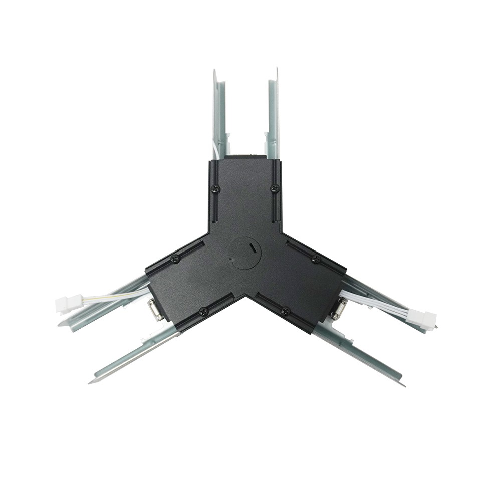 Y CONNECTOR FOR LL1 SERIES LINEAR LIGHTS BLACK