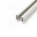 3 WIRES SURFACE MOUNTED TRACK WITH 2 ENDCAPS 4FT WHITE COLOR