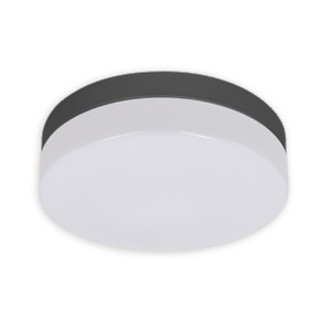CLC-211-3CCT - Rond - 3CCT (27/30/40K) - 15W - 1000 Lumens - 120V - 11 Diam. X 21/2 H - Brushed Steel