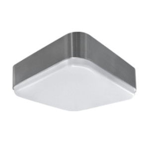 CLS-211-30K - Carré - 15W - 1050 Lumens - 120V - 11 X 11 X 33/8 H - Brushed Steel