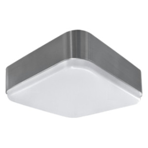 CLS-214-30K - Carré - 26W - 1900 Lumens - 120V - 133/8 X 133/8 X 33/8 H - Brushed Steel