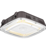 CPM - Canopy Light - Square - 20W/40W/55W/65W/75W - 3000K/4000K/5000K - 120-347V - Bronze - 5 Year Warranty