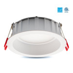 4" DEEP REGRESS SLIM LED FIXTURE. 5CCT (2700K - 1000K - 1500K - 1000K - 1000K) 12W - 750LMN - 120V - IP44 - WHITE