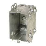 1104-LH - Gangable Box with NMD Clamp 12.5 cu.in