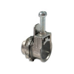 L16 - 3/8’’ Box Connector for 1/2’’ Knockouts - Metallic