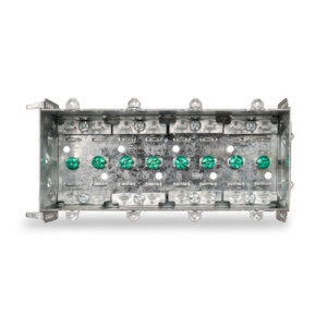 2104-LLE4 - 4 Gang Device Box with NMD Clamps 50 cu.in