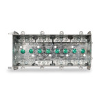 2304-LH - 2 1/2"Deep Box - 1 Gang w/Positioning Tabs & Clamps 50/box