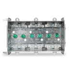 2304-LH-3 - 2 1/2" Deep Box - 3 Gang w/Positioning Tabs & Clamps 20/box
