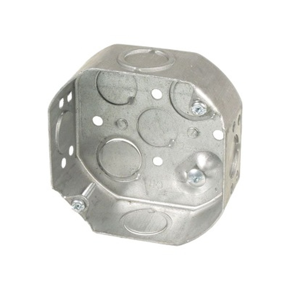 54151-K - Octagonal Box with Knockouts 15 cu.in