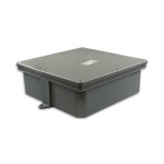 Weatherproof PVC Junction box - 12" x 12" x 4" - 570 cu.in