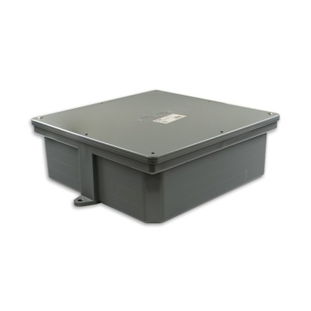 Weatherproof PVC Junction box - 12" x 12" x 4" - 570 cu.in